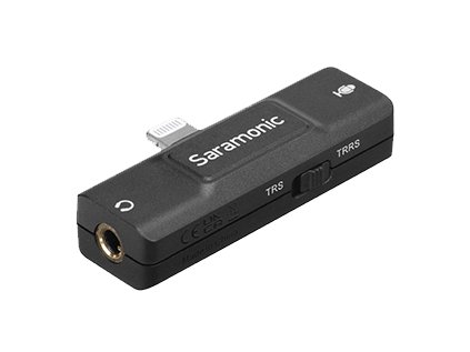 Saramonic Sound Card - Audio Adapter with Lightning Connector (SR-EA2D)