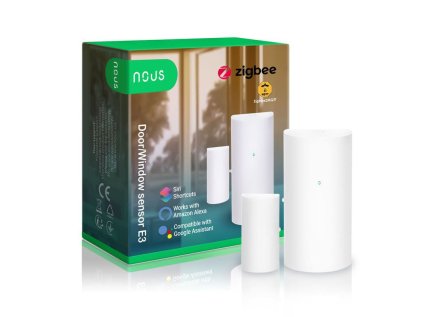 nous e3 zigbee smart dverovy a okenny senzor