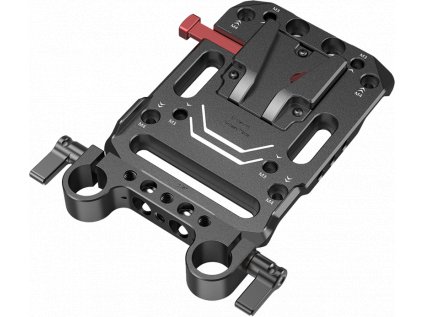 SmallRig 3016 Battery Plate V-Mount w Rod Clamp