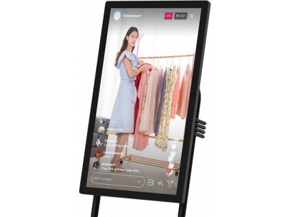 YoloMax Live Shopping Solution massive touchscreen