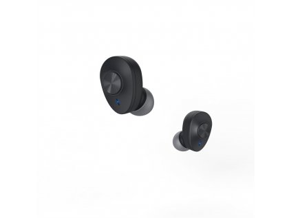 Hama Bluetooth slúchadlá Freedom Buddy, štuple, nabíjacie puzdro, čierna