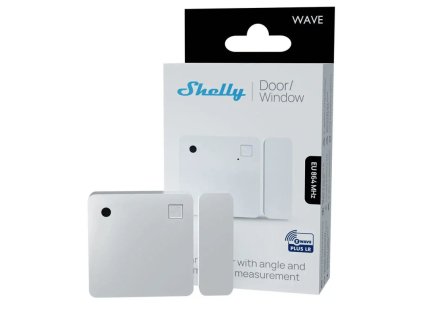 shelly wave doorwindow lr dverovy senzor z wave long range biela
