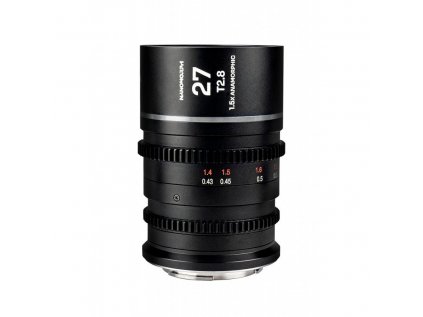 Objektív Venus Optics Laowa Nanomorph 27mm T2.8 1.5X S35 Silver pre Sony E