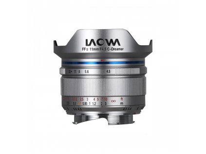Laowa 11 mm f/4,5 FF RL pre Leica M - strieborná