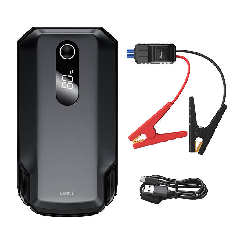Powerbanka / Baseus Super Energy Max Car Jump Starter, 20000mAh, 2000A, USB (černá) Varianta: uniwersalny