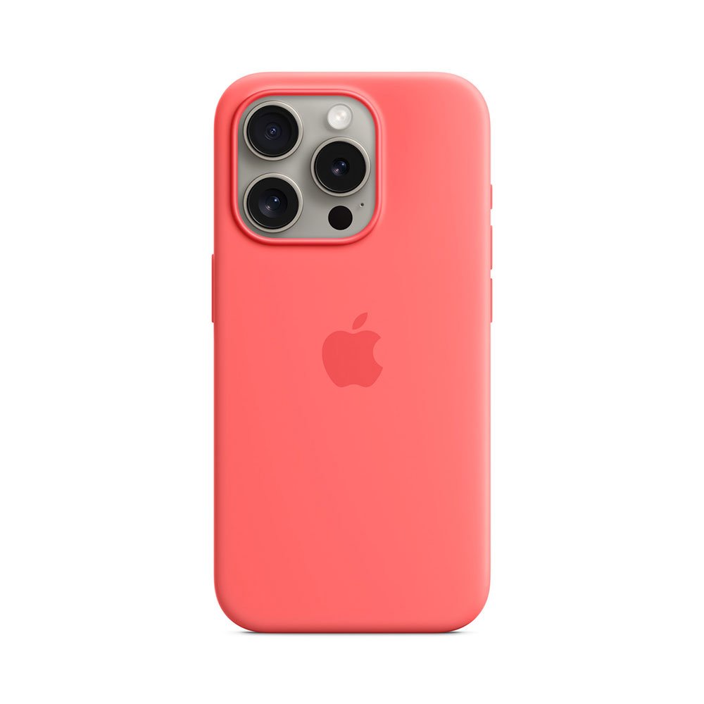 Apple Originál Silikónový kryt s MagSafe pre iPhone 15 Pro Guava, MT1G3ZM/A