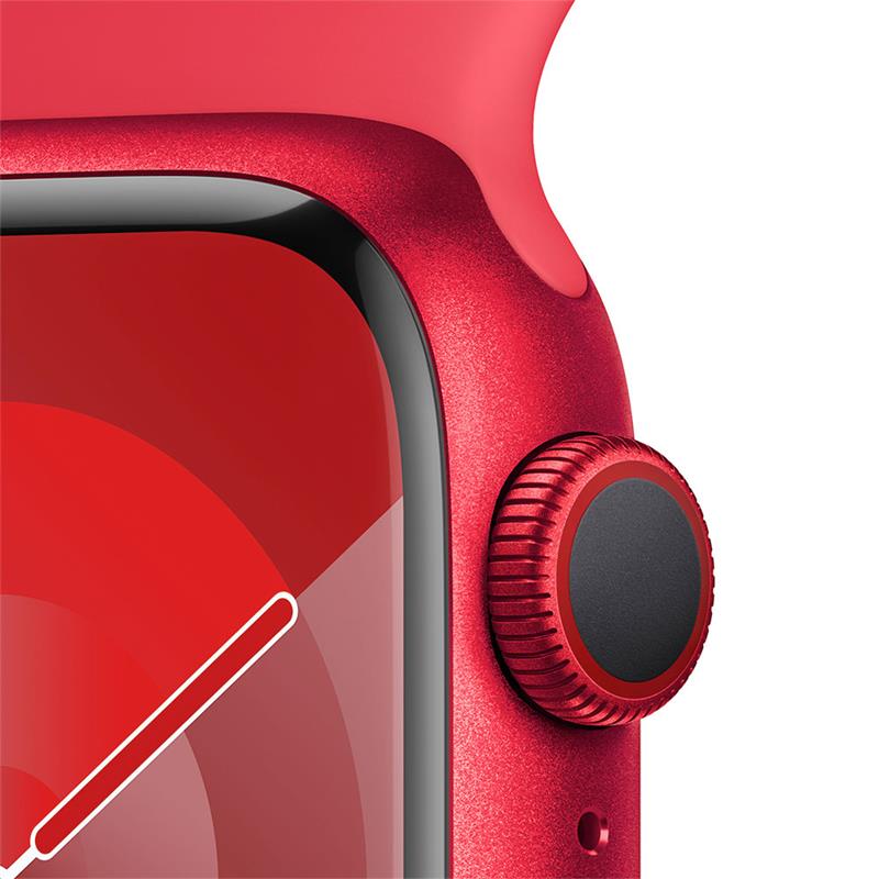 Apple Watch Series 9 GPS + Cellular 41mm (PRODUCT)RED Aluminium Case with (PRODUCT)RED... MRY83QC/A
