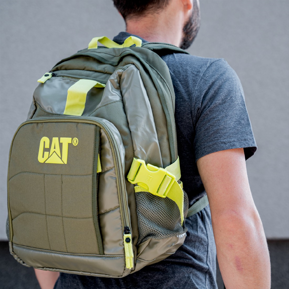 HAMA Cat ruksak Millenial Brent, zelený/limetkový 42029291