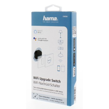 Hama SMART WiFi vypínač pre svietidlá a zásuvky, montáž pod omietku 85365080