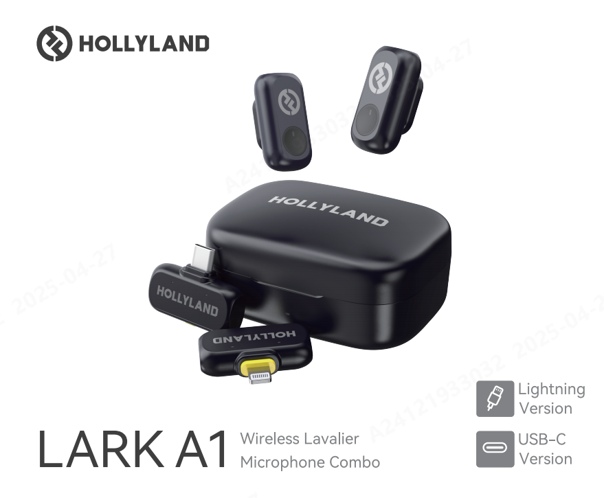 Hollyland LARK A1 Combo - vesmírne sivá 40397