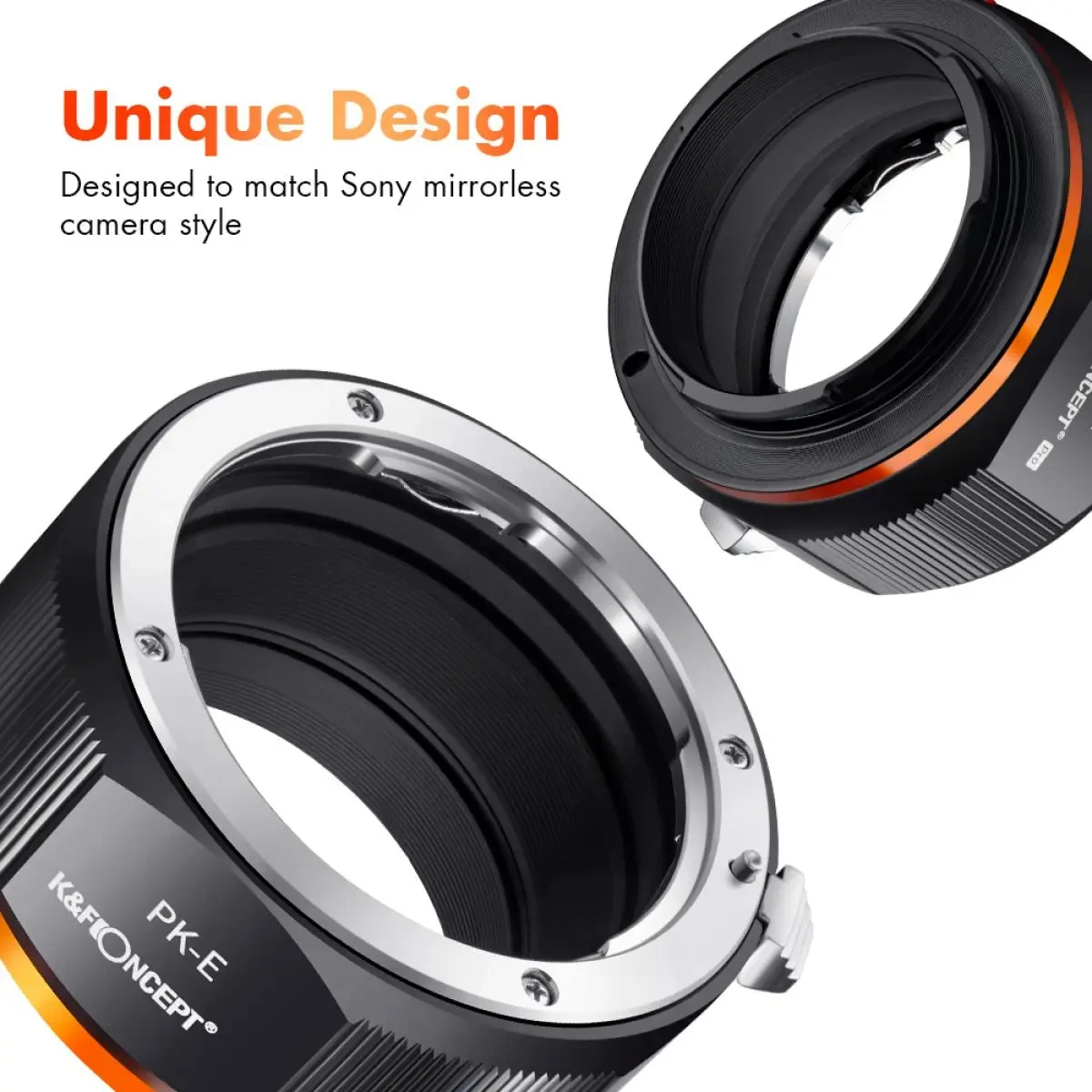 K&F Concept Adaptér K&F PK K Mount na Sony E-Mount 35554