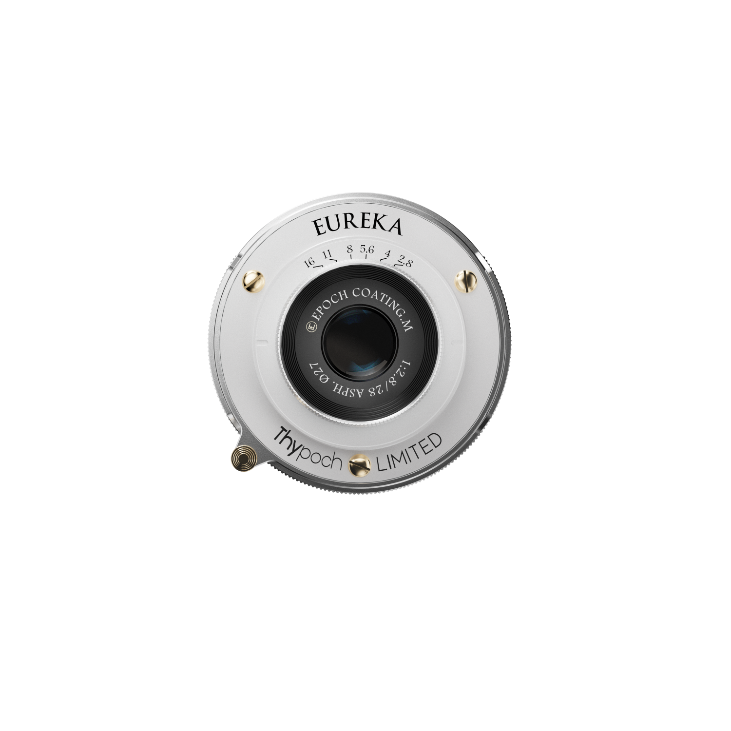 DZO Optics Objektív Thypoch pre plnoformátové fotografie Eureka 28 mm f/2,8 ASPH. Bajonet Leica M + adaptér M-X (strieborný) perleťový 45413