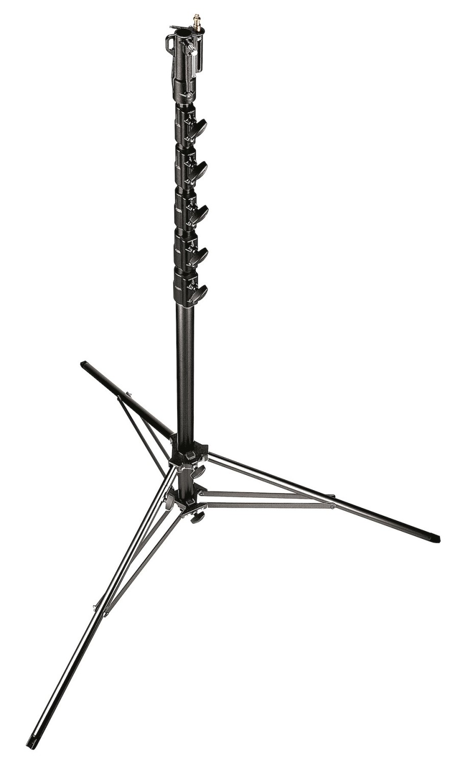 Manfrotto Čierny hliníkový 6-dielny vysoký super stojan 44218