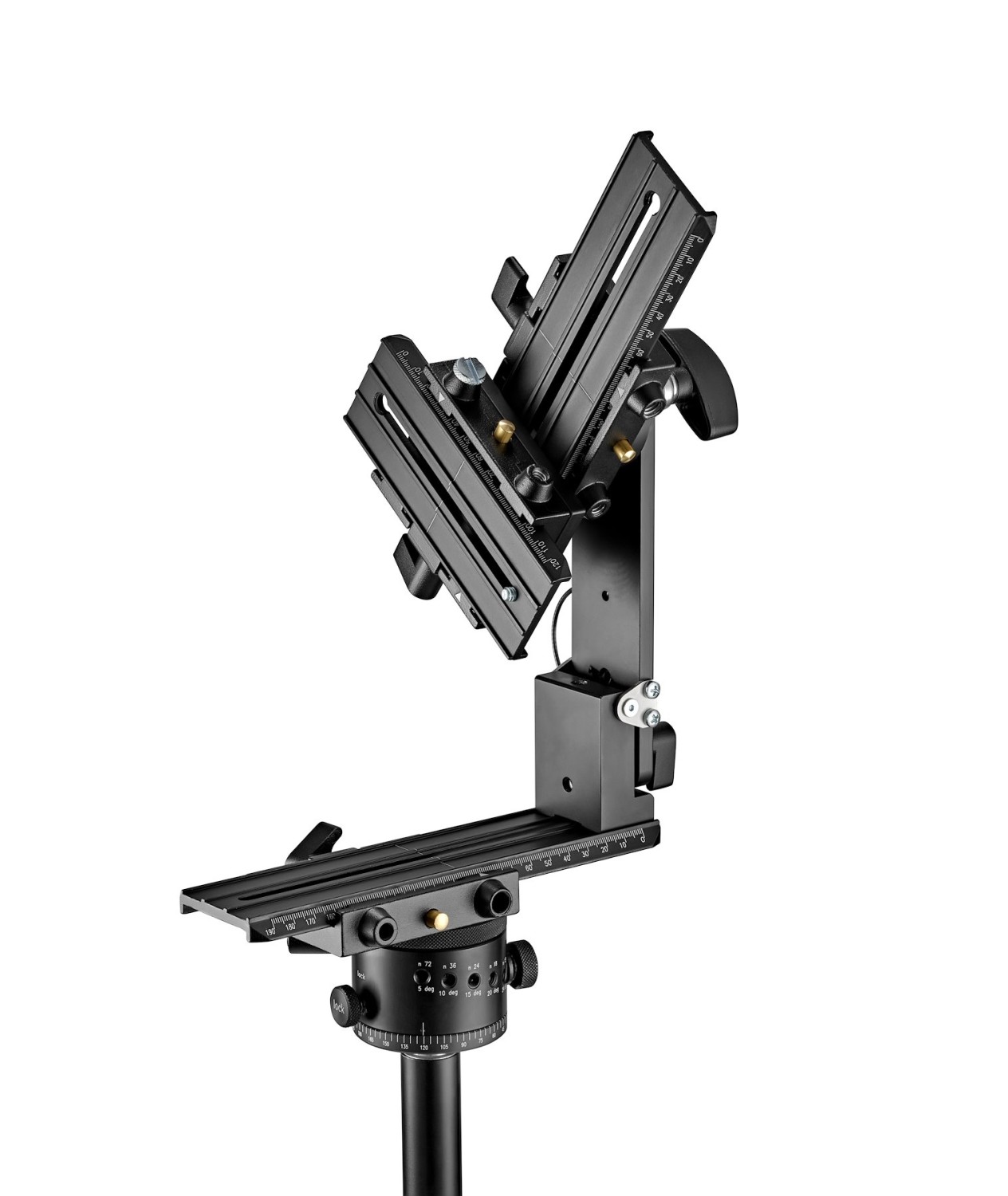Manfrotto Panoramatická hlava pre virtuálnu realitu s viacerými posuvnými doskami 44217