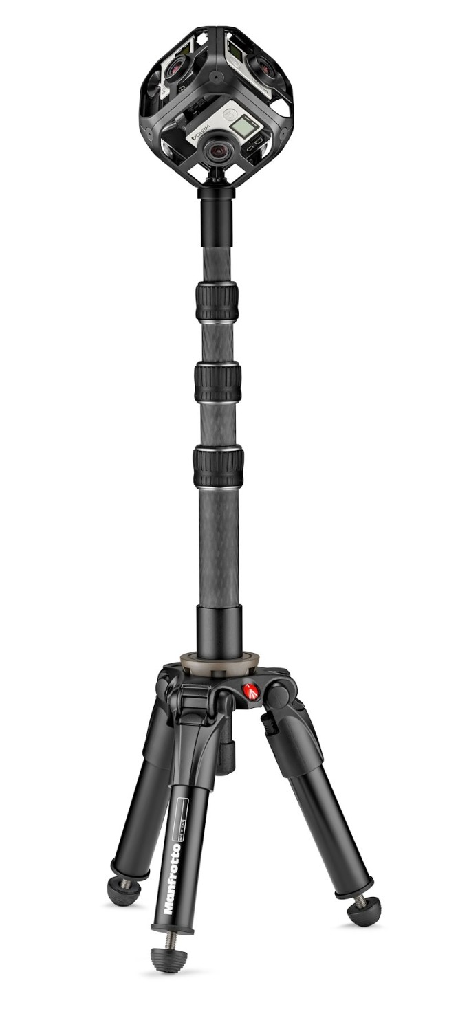 Manfrotto Hliníková základňa pre virtuálnu realitu s polguľou na vyrovnávanie 44284