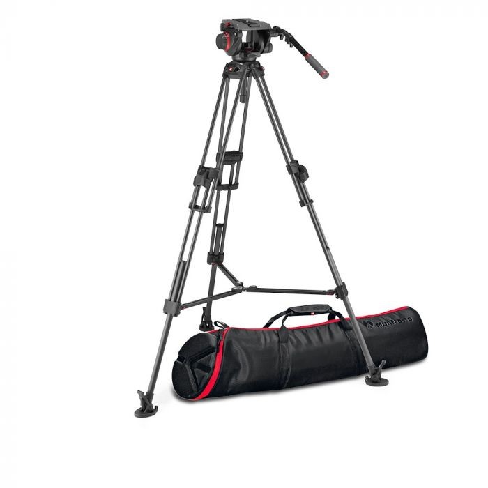 Manfrotto Videohlava 509 so statívom 645 Fast Twin Carbon 44513