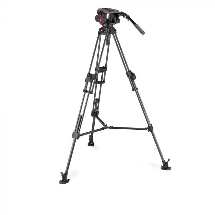Manfrotto Videohlava 509 so statívom 645 Fast Twin Carbon 44513