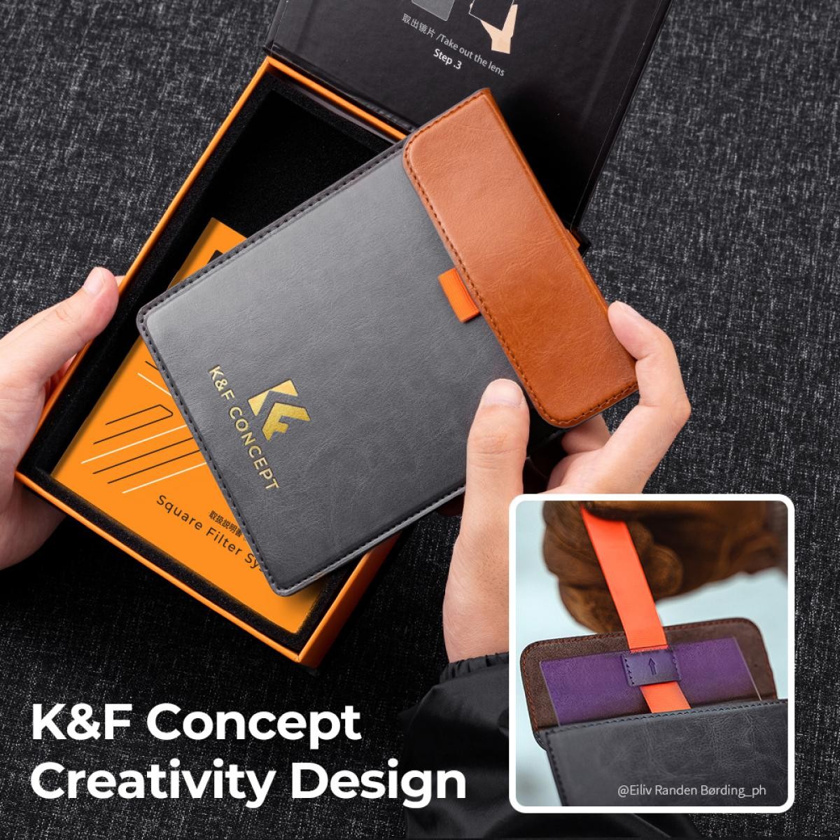 K&F Concept K&F 100*150*2MM štvorcový reverzne odstupňovaný GND16 35451