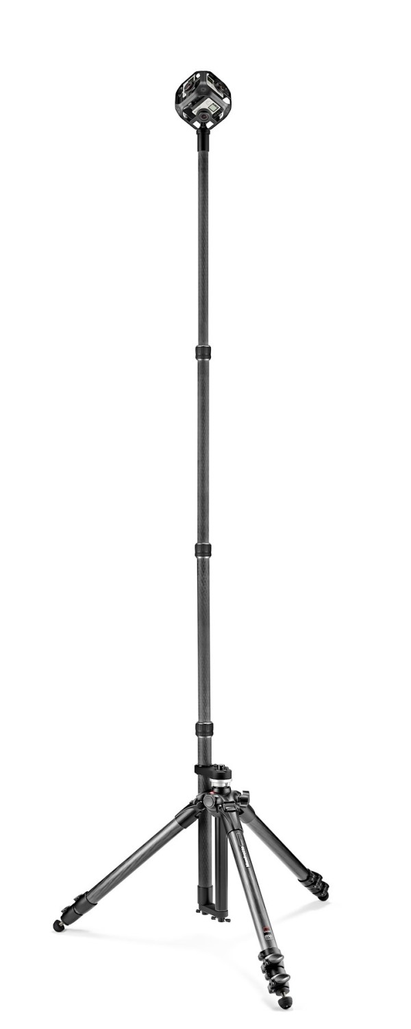 Manfrotto Trojdielny statív z uhlíkových vlákien pre virtuálnu realitu 44106