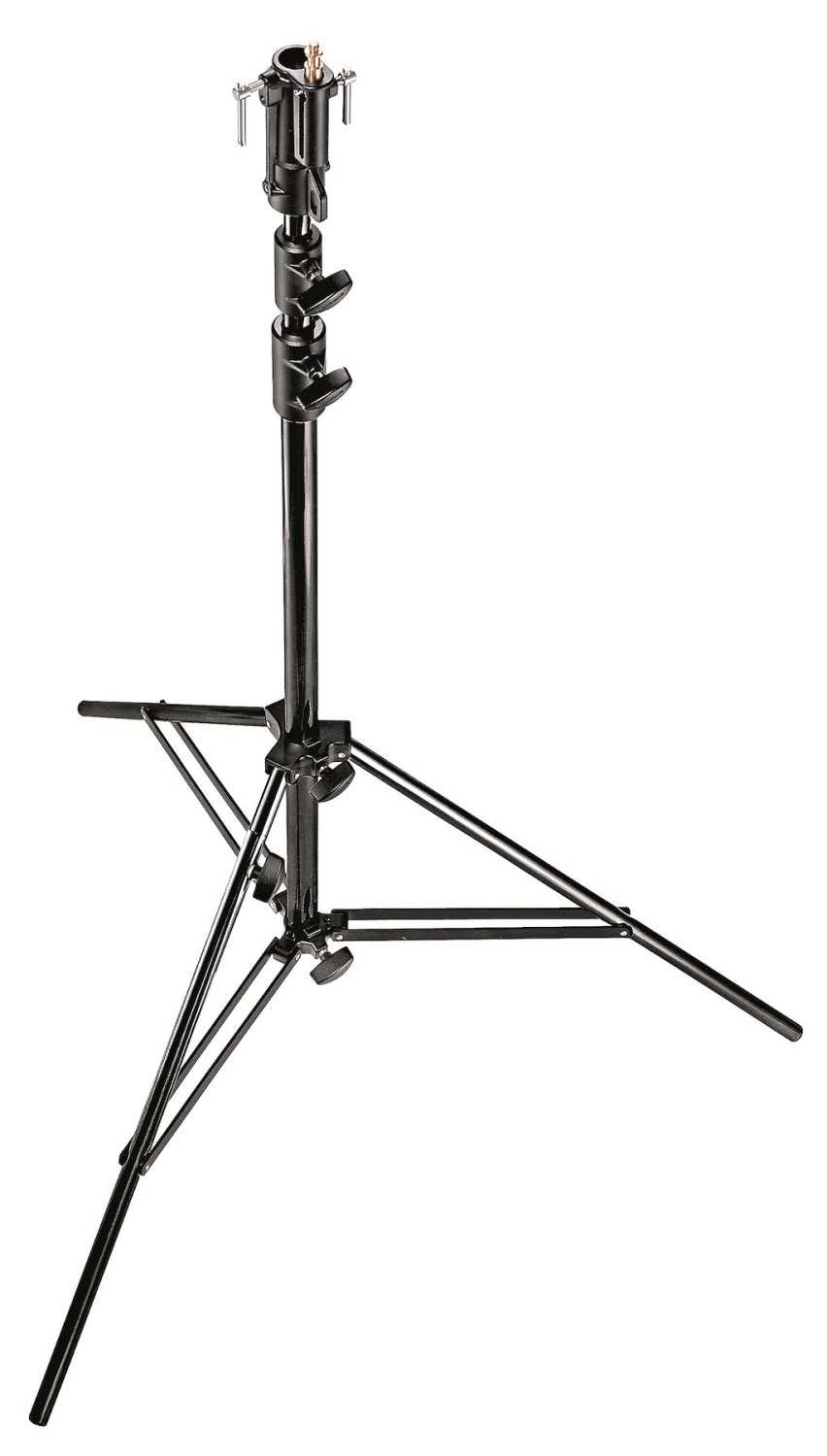 Manfrotto Čierny chrómovaný 3-dielny oceľový stojan 43984