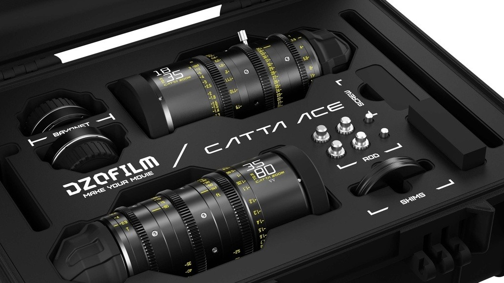 DZO Optics Držiak Catta Ace 18-35/35-80 T2.9-PL/EF (čierny) 43412
