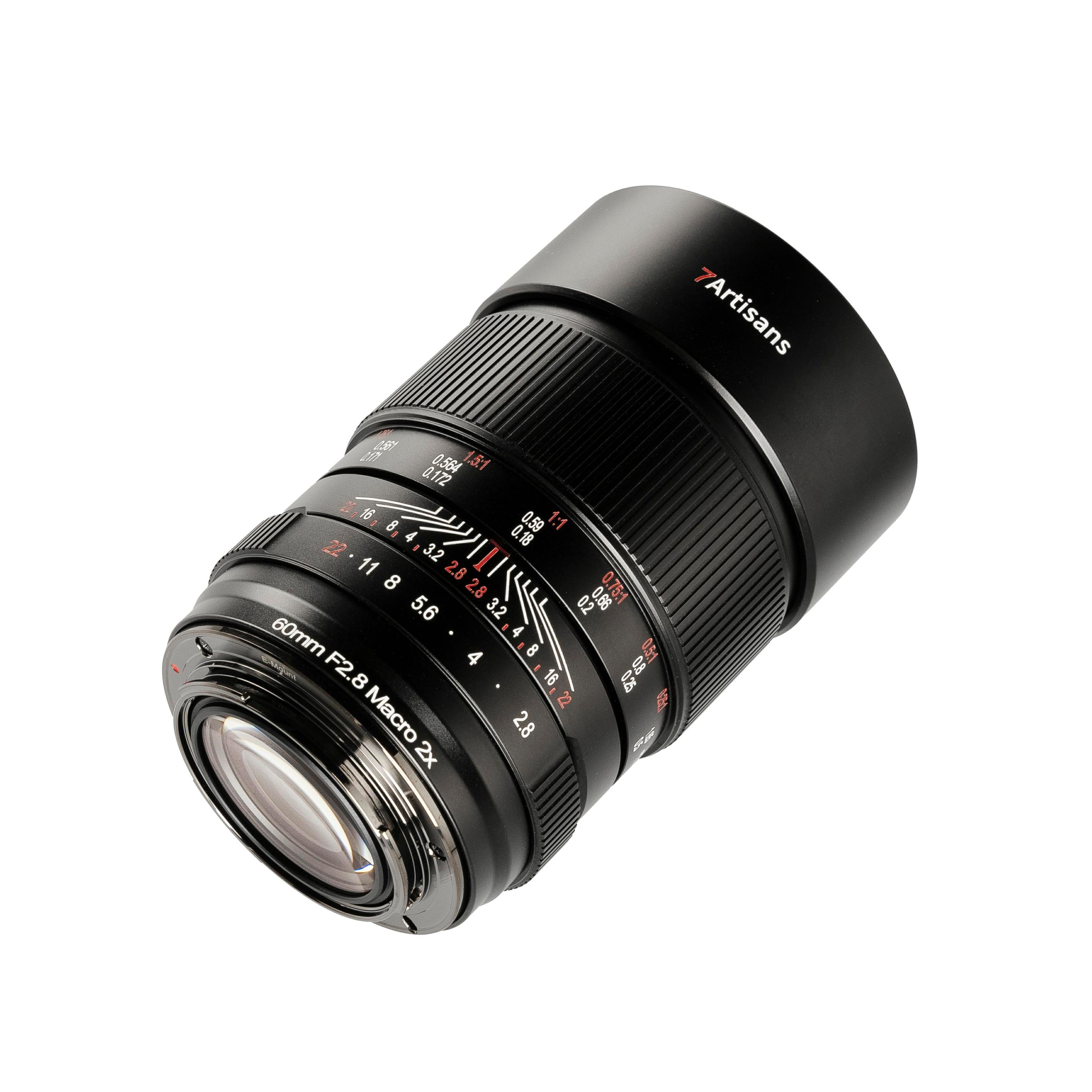 7Artisans 60mm F2.8 Macro 2x Sony E 60F28(2x)B-E