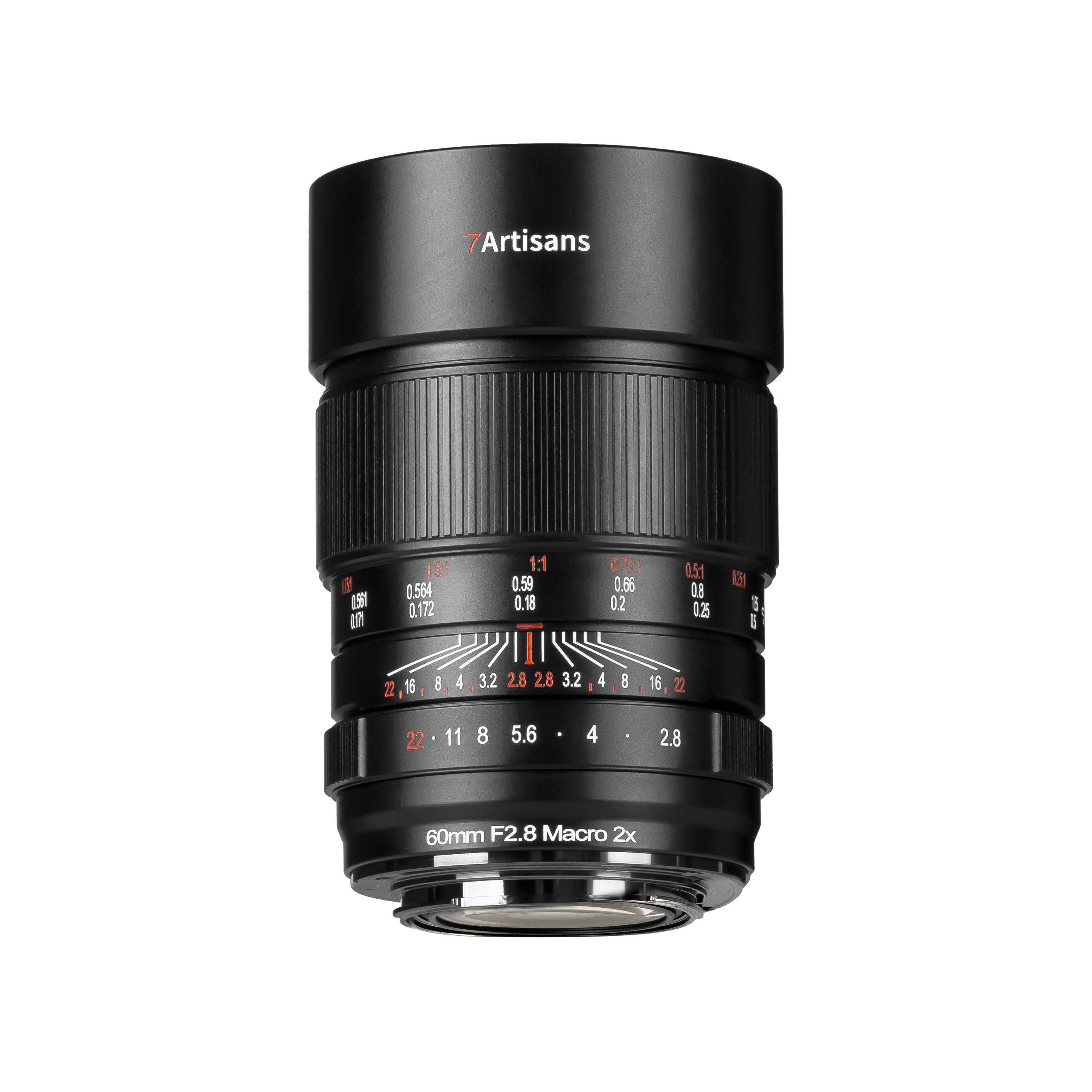 7Artisans 60mm F2.8 Macro 2x Sony E 60F28(2x)B-E