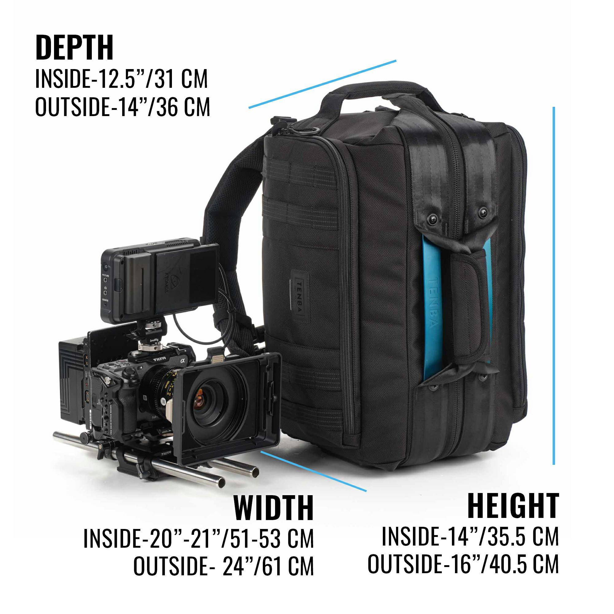 Tenba Cineluxe v2 Backpack 16 - Black 637-528