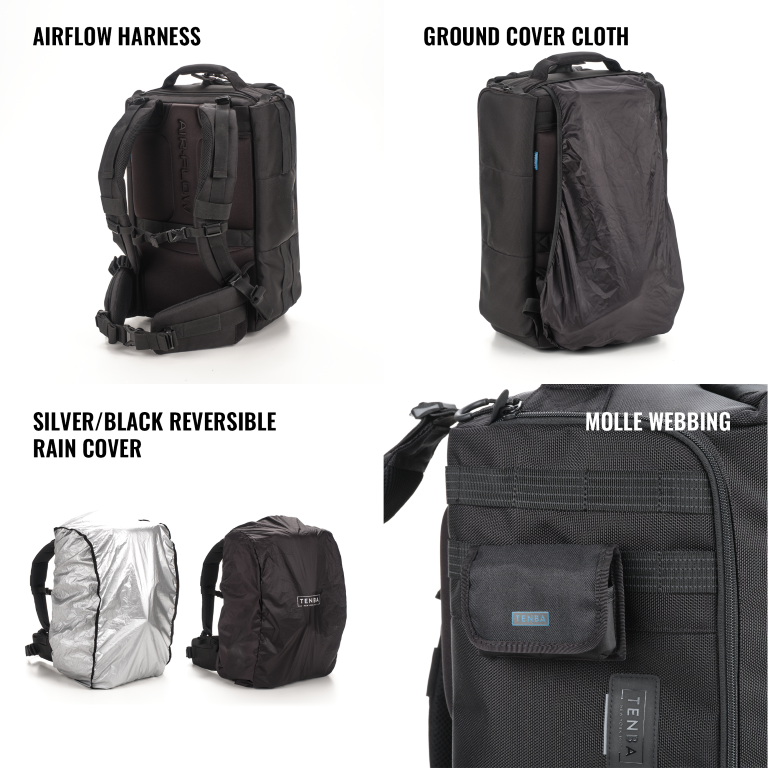 Tenba Cineluxe v2 Backpack 21 - Black 637-529