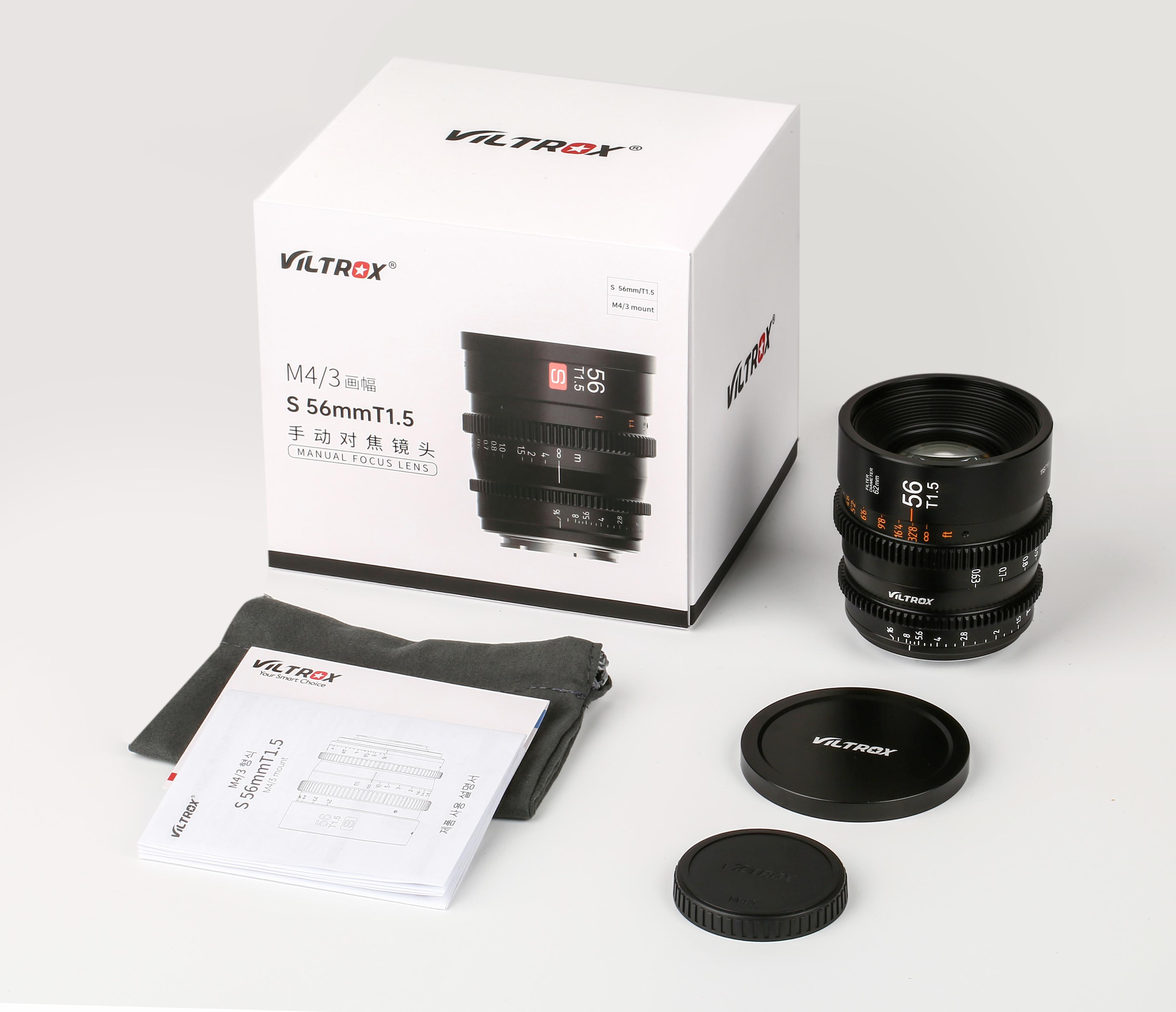 Viltrox S 56/T1.5 M43 56/T1.5 M43