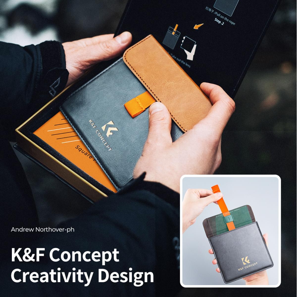 K&F Concept K&F 100*100*2 mm, štvorcový filter Black Mist 1/2, optické sklo, HD, odolné voči poškriabaniu, antireflexné 35145