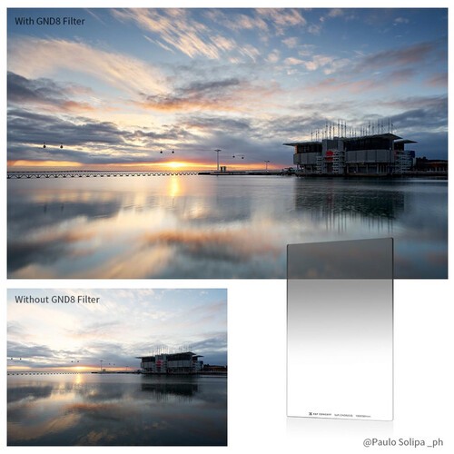 K&F Concept Sada filtrov K&F SNJ51T SQ, SN251 100*100*2MM štvorcový potiahnutý filter ND1000 + štvorcový mäkký granulovaný GN 35523