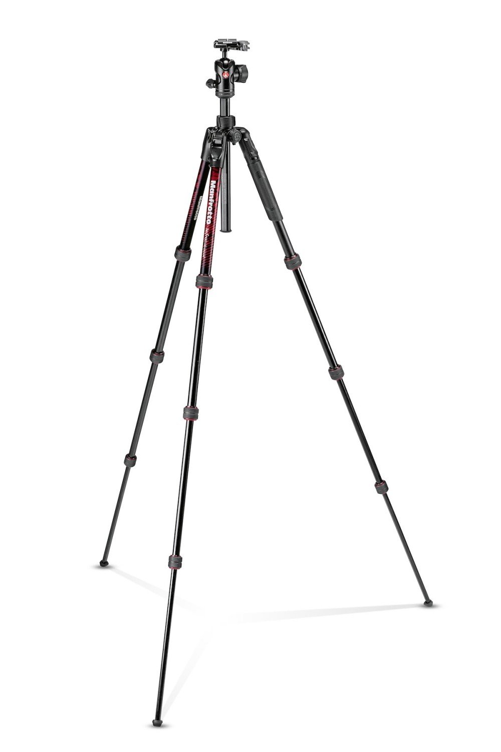 Manfrotto Befree sada hliníkového statívu twist RED KIT BH 43420