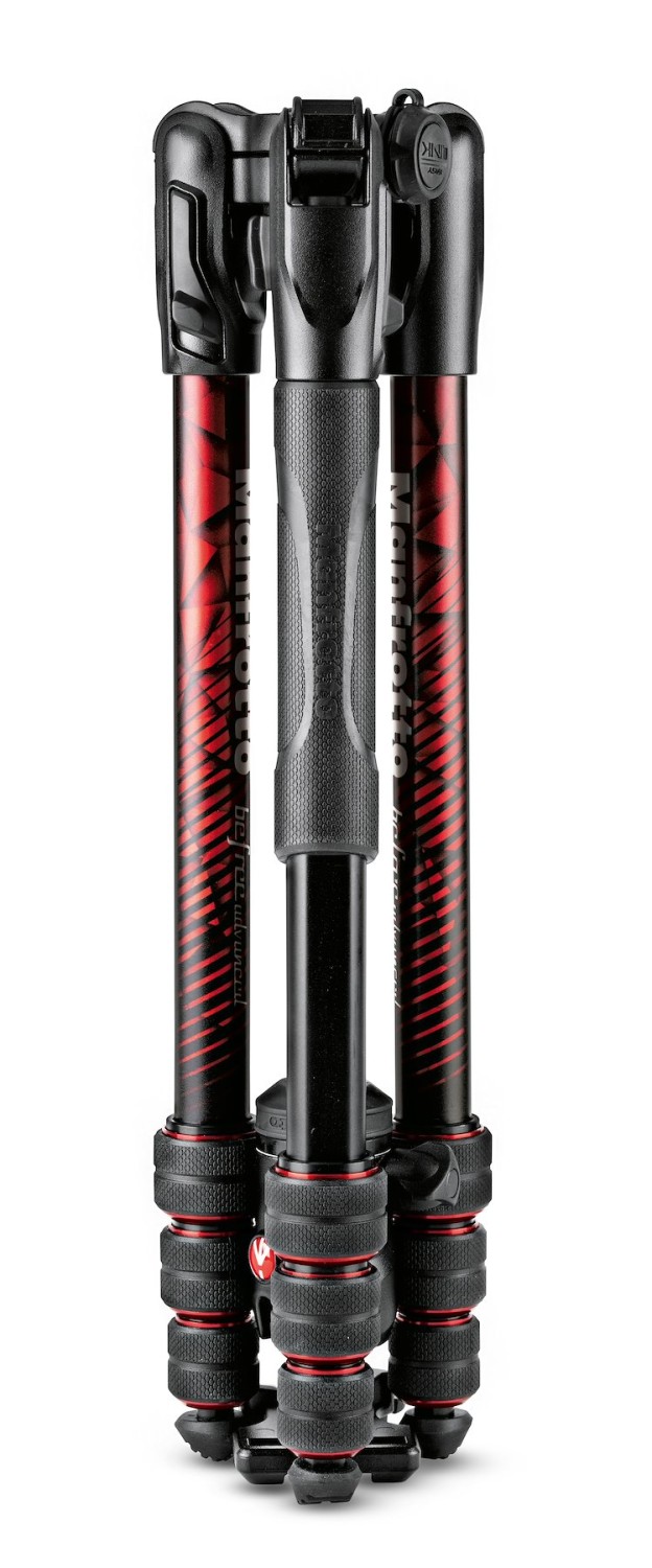 Manfrotto Befree sada hliníkového statívu twist RED KIT BH 43420