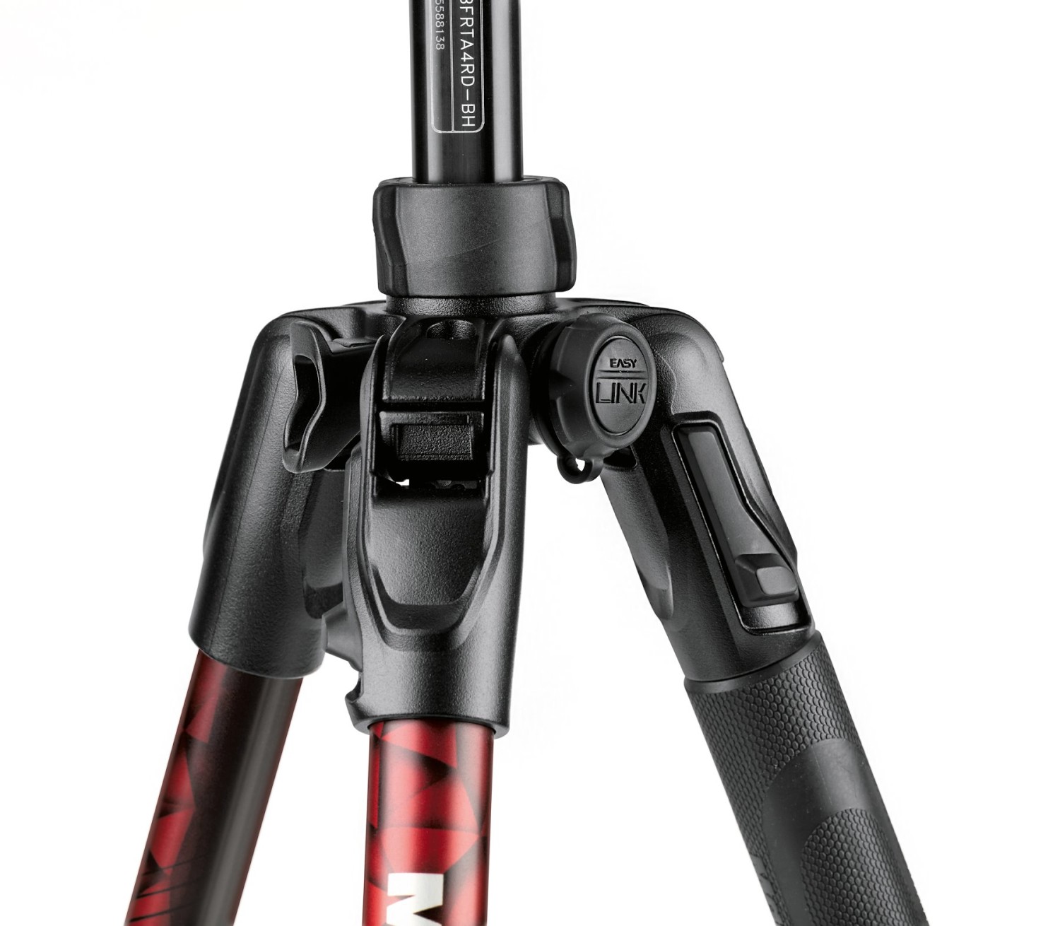 Manfrotto Befree sada hliníkového statívu twist RED KIT BH 43420