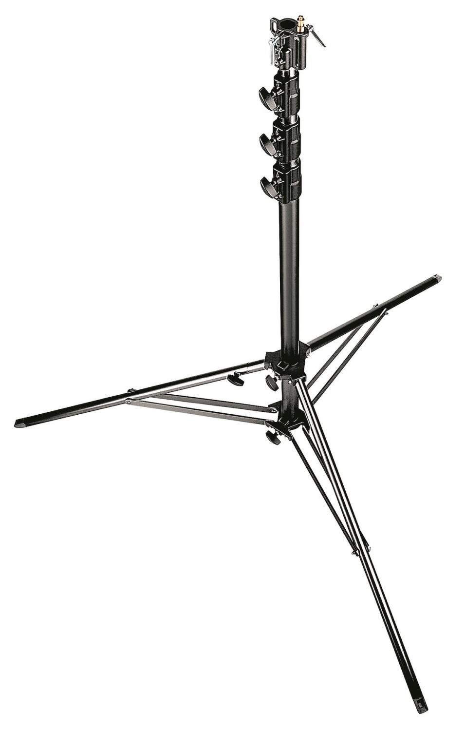 Manfrotto Čierny hliníkový 4-dielny super stojan 1 43430