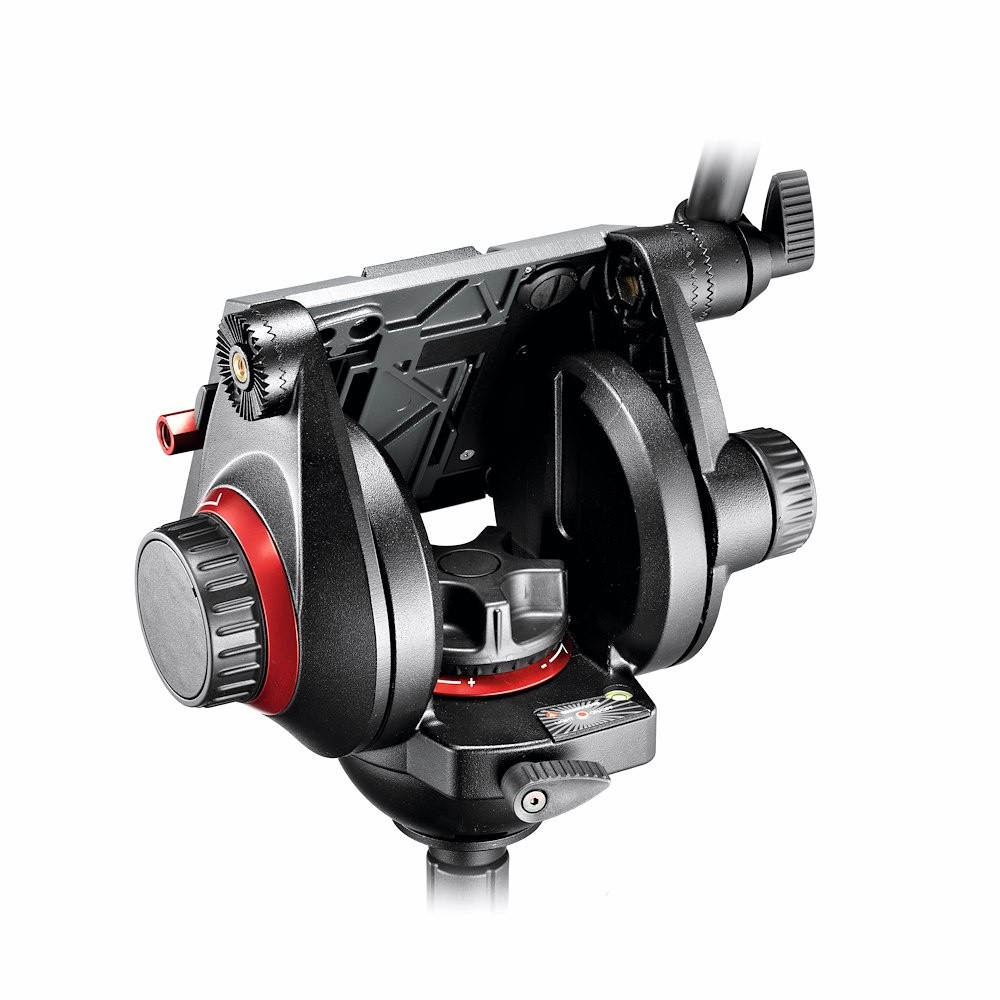 Manfrotto 509 Fluidná videohlava so 100 mm polovičnou guľou 43639