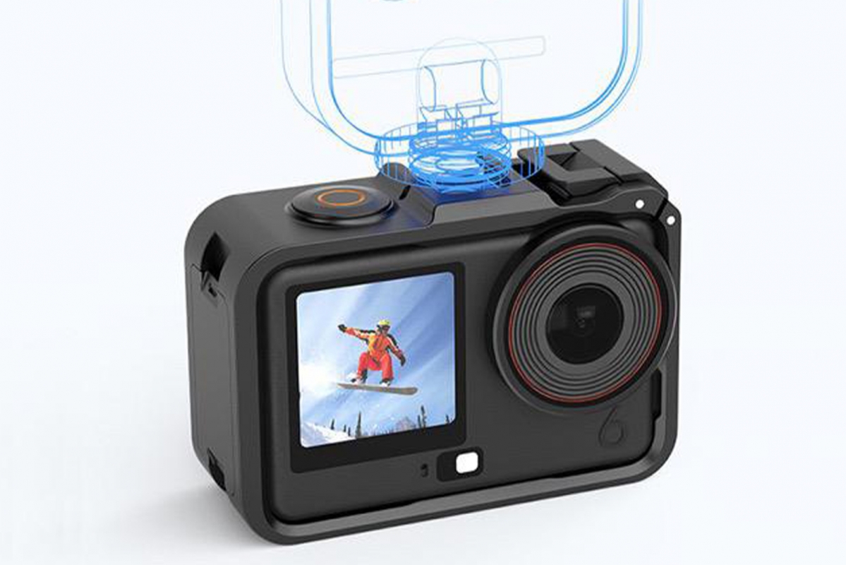 Stablecam Plastový rám PULUZ pre DJI Osmo Action 6 1DJ8322
