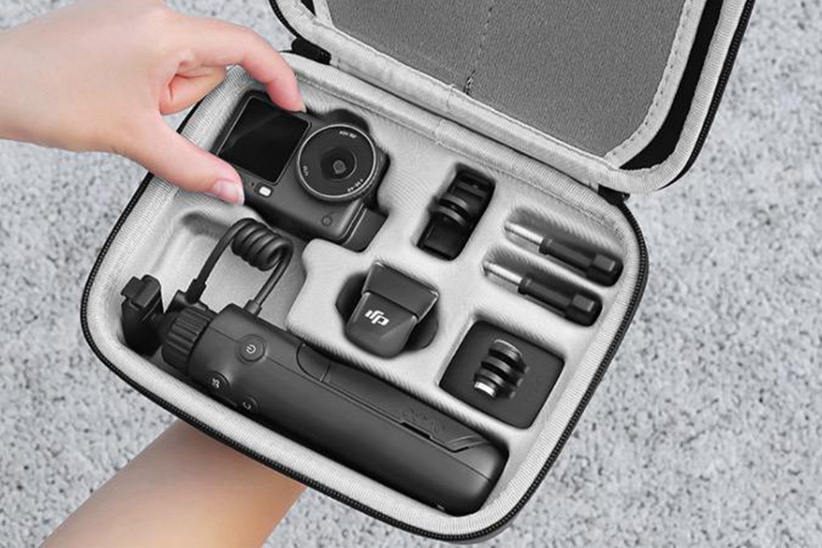 Stablecam PU puzdro pre DJI Osmo Action 6 Vlog Combo 1DJ8325