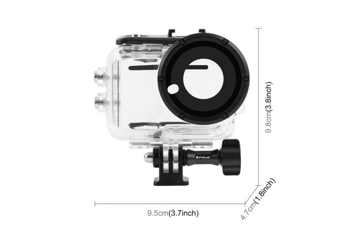 Stablecam Neviditeľné vodotesné potápačské puzdro PULUZ 50m pre Insta360 GO Ultra (typ 2) 1INST973