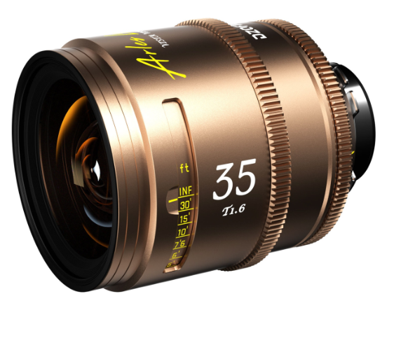 DZO Optics DZOFILM Arles Lustre 35mm (PL_Gold_Carton_1ks_Metrické) 46524