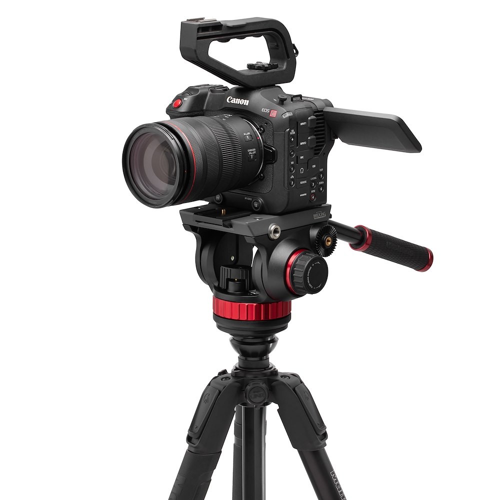 Manfrotto 502 HEAD & 055 ALU 3 SEC VIDEO 39381