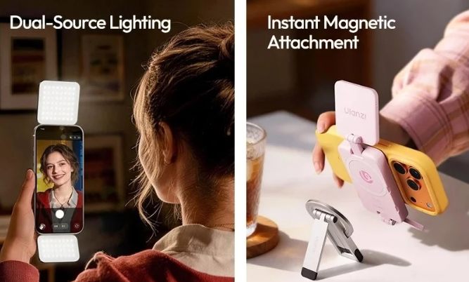 Ulanzi GL01 GlowUp Fill Light (čierna) 47024