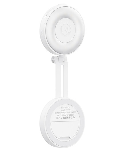 Ulanzi Magnetické výplňové svetlo na mobilný telefón LM23 V2 (biele) 47110