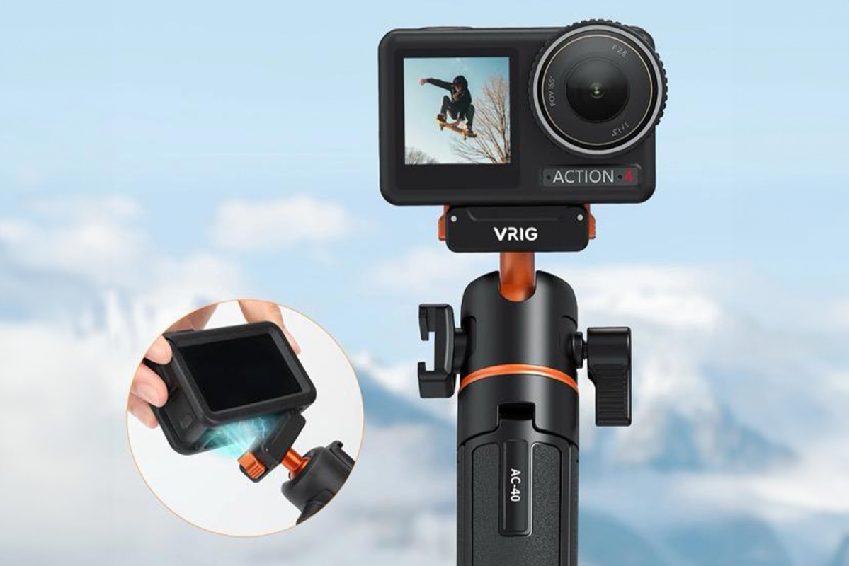 Stablecam Magnetický statív VRIG so studenou päticou pre DJI Osmo 360 / Action 5 Pro (54,3 cm) 1DJ8356