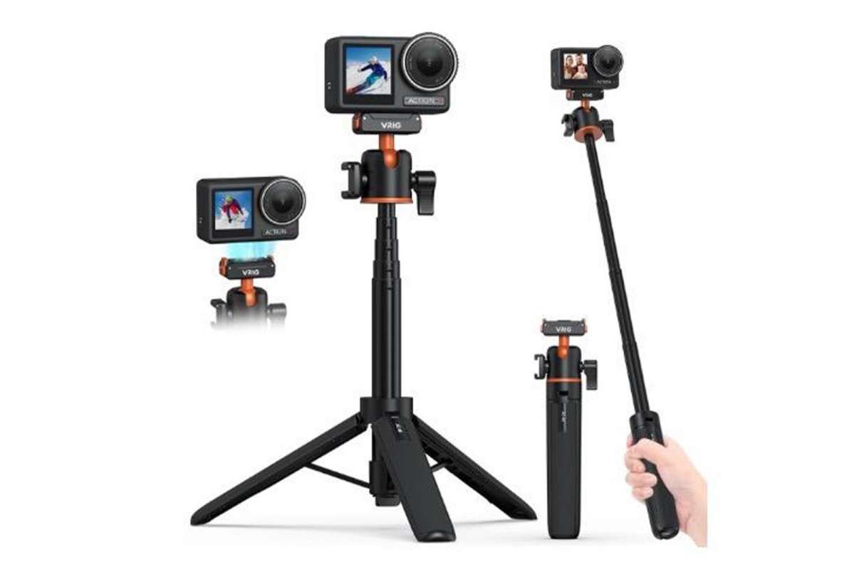 Stablecam Magnetický statív VRIG so studenou päticou pre DJI Osmo 360 / Action 5 Pro (54,3 cm) 1DJ8356