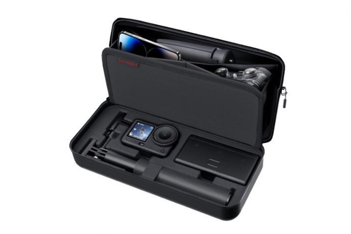 Stablecam Dvojvrstvové prenosné puzdro CYNOVA z PU pre DJI Osmo Action 6 1DJ8346