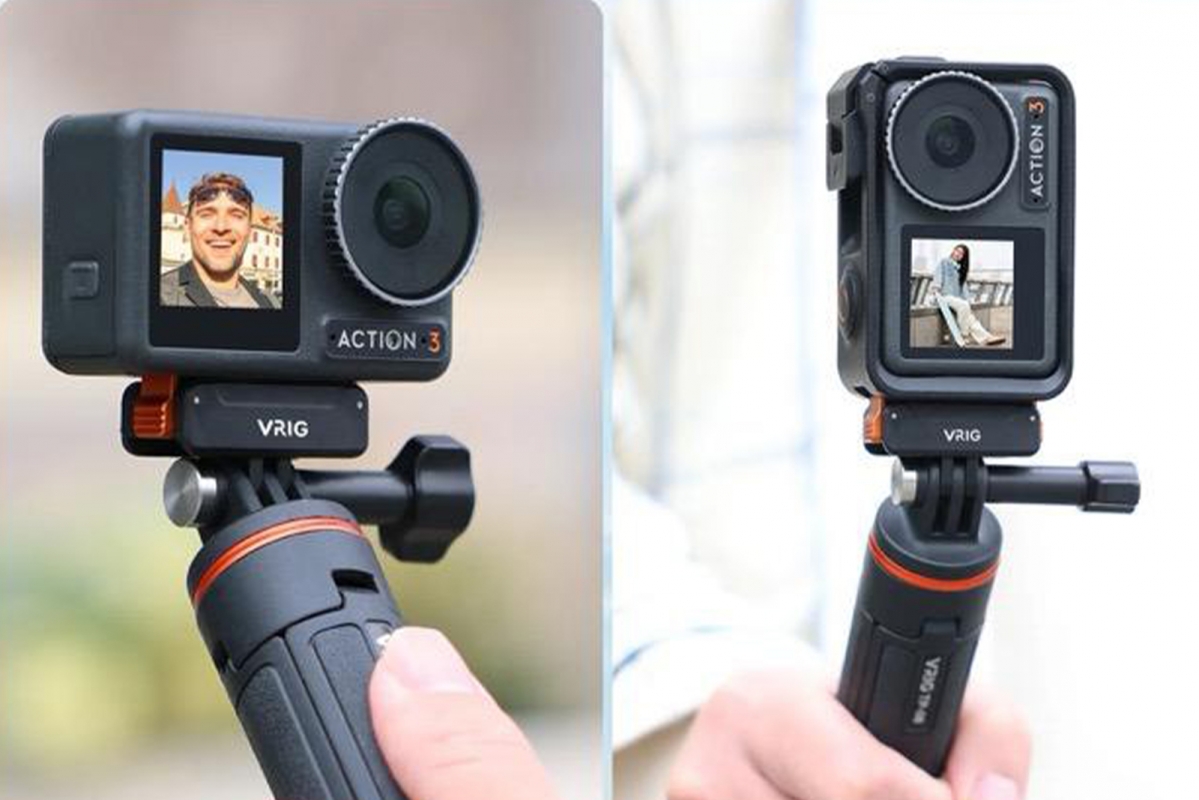 Stablecam Magnetický adaptér VRIG pre DJI Osmo 360 / Action 5 Pro (1/4-palcový závit + 2-kolíkový) 1DJ8350