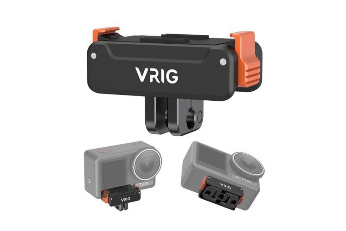 Stablecam Magnetický adaptér VRIG pre DJI Osmo 360 / Action 5 Pro (1/4-palcový závit + 2-kolíkový) 1DJ8350