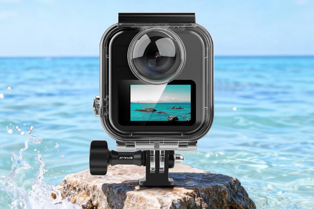 Stablecam Puluz 45m plne neviditeľné vodotesné potápačské puzdro pre GoPro Max 2 1GOPRO8